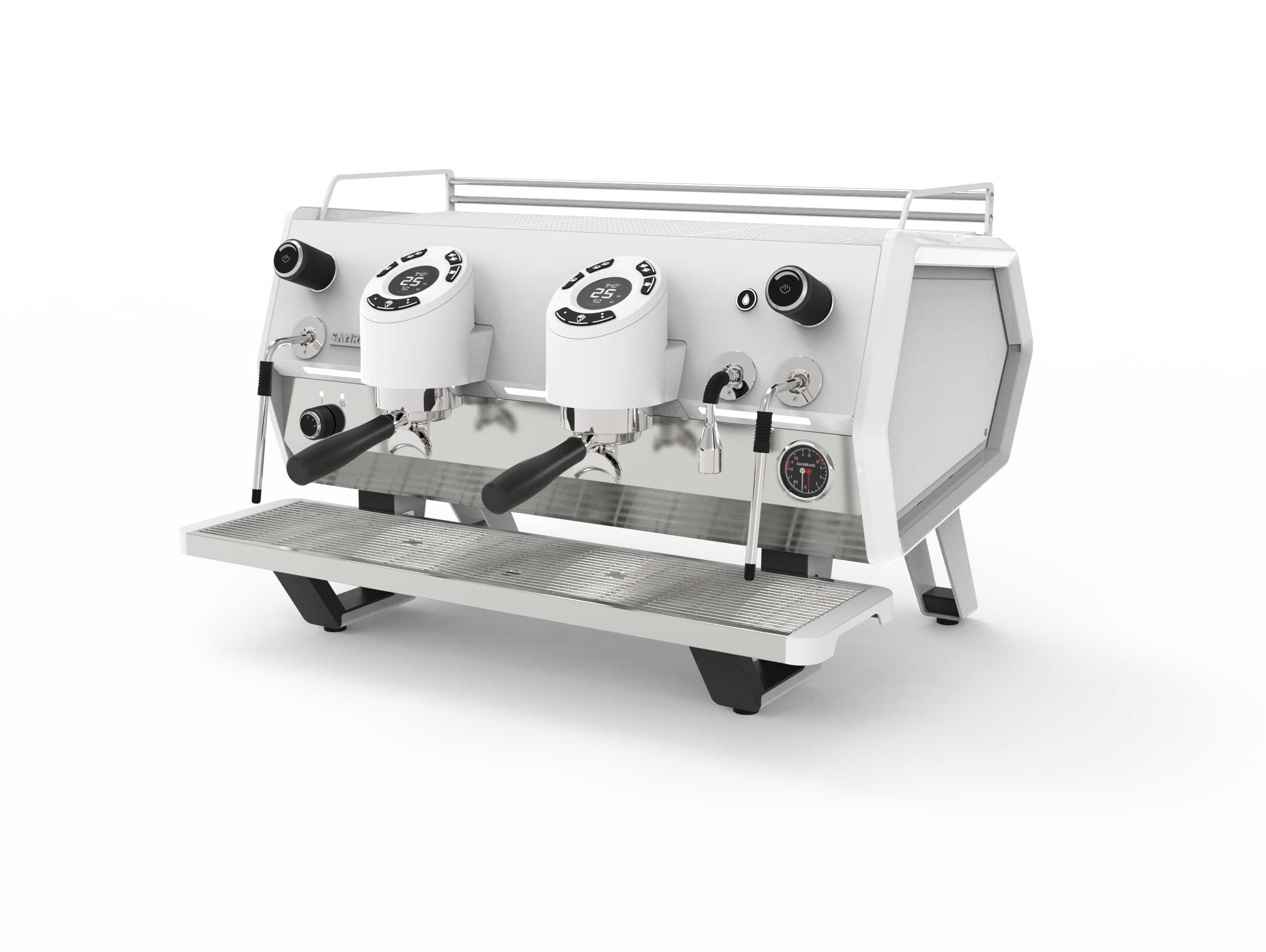 Machine à espresso Sanremo D8 Pro — 2 groupes, Tall, blanche — vue 2