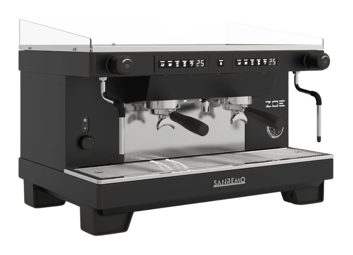 Machine à espresso Sanremo Zoe — 2 groupes, noire