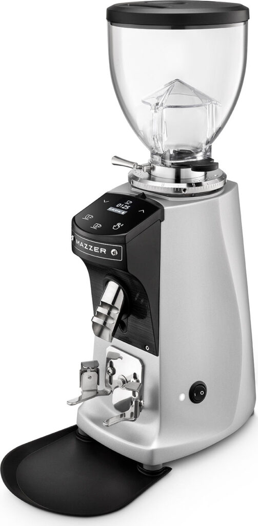 Moulin à café Mazzer Mini V3 Electronic — argent — vue 1