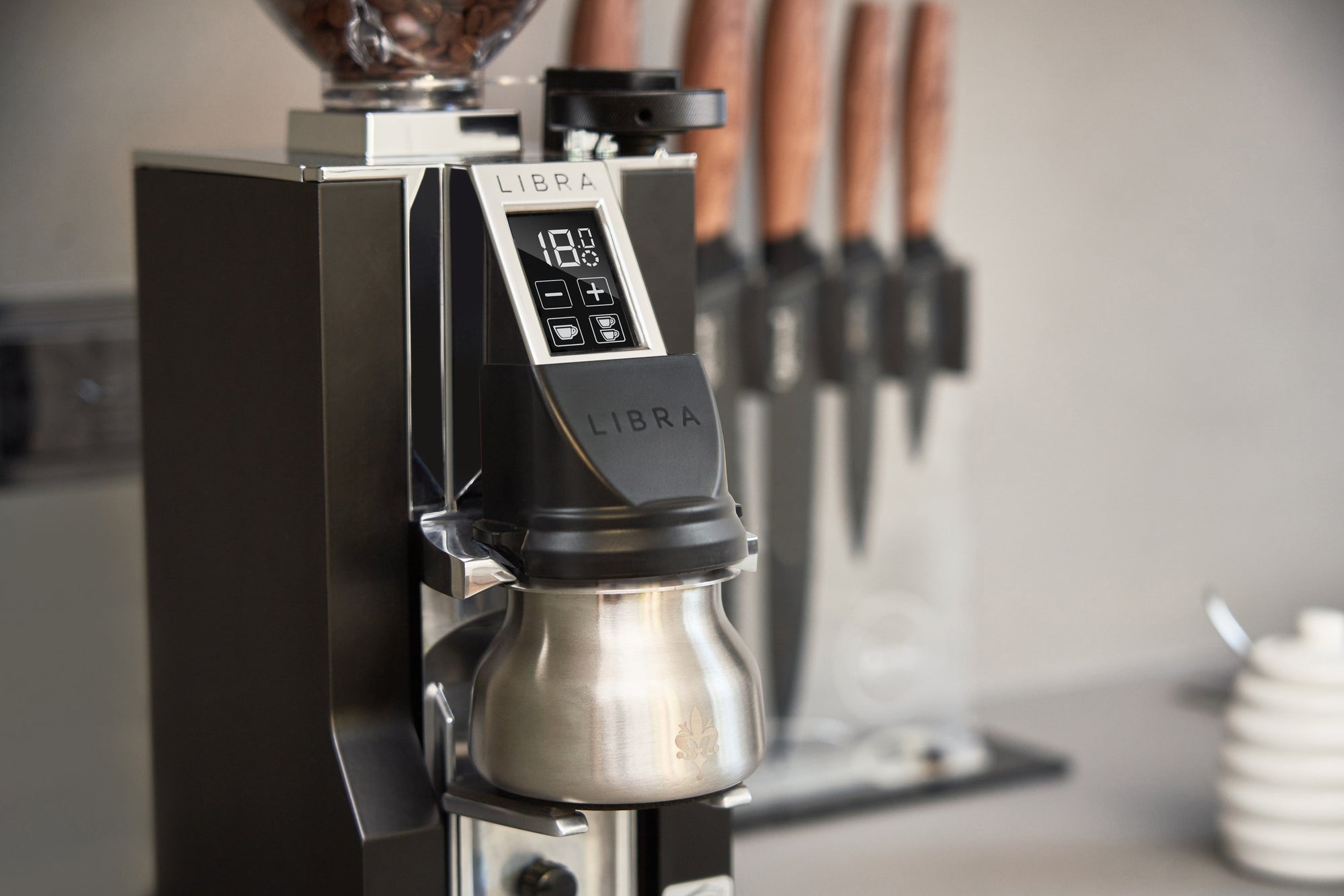 Moulin à café Eureka Mignon Libra 65 AP — blanc — vue 4