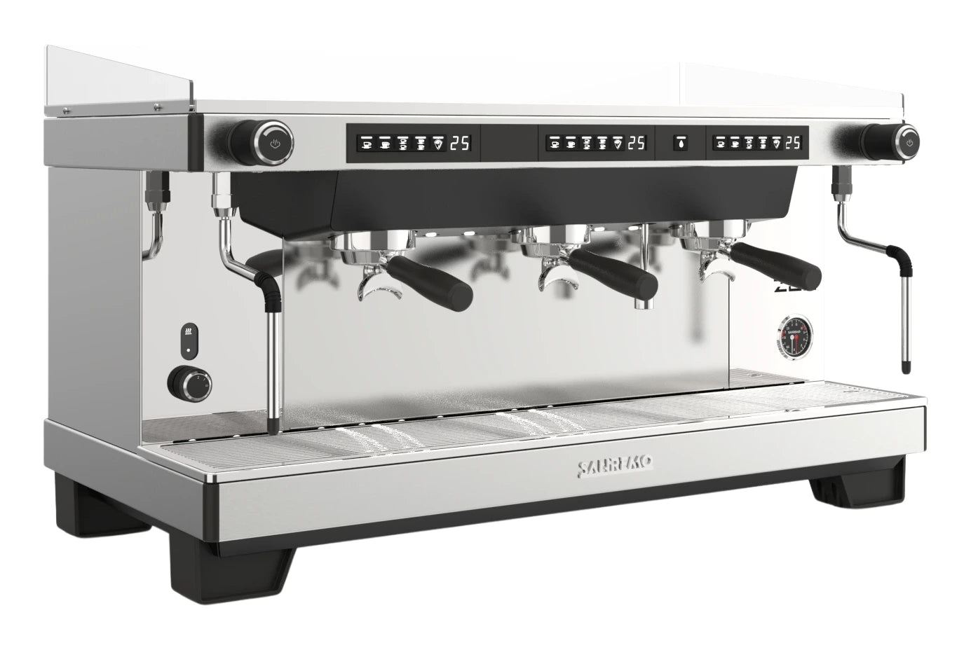 Machine à espresso Sanremo Zoe — 3 groupes, inox — vue 2
