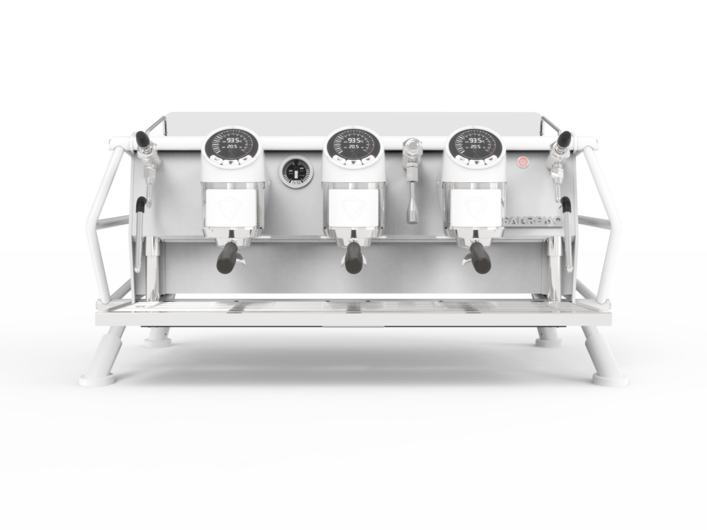 Machine à espresso Sanremo Café Racer — 3 groupes, Full White