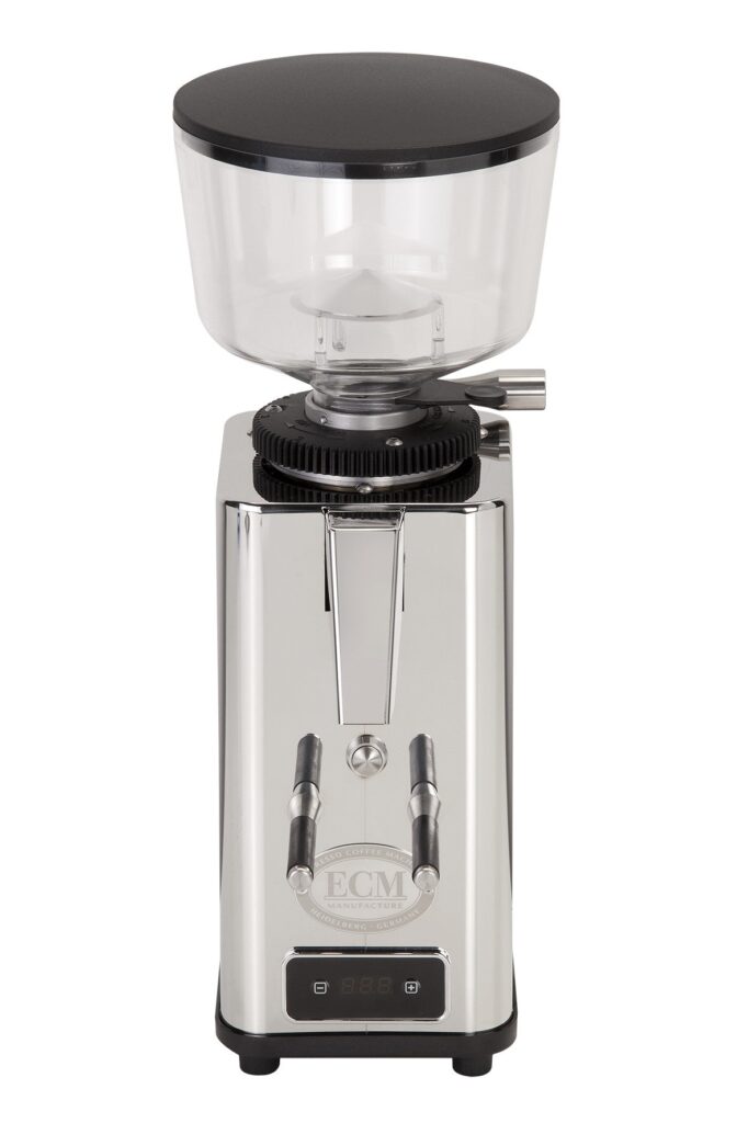 Moulin à café ECM S-Automatik 64 — inox — vue 1
