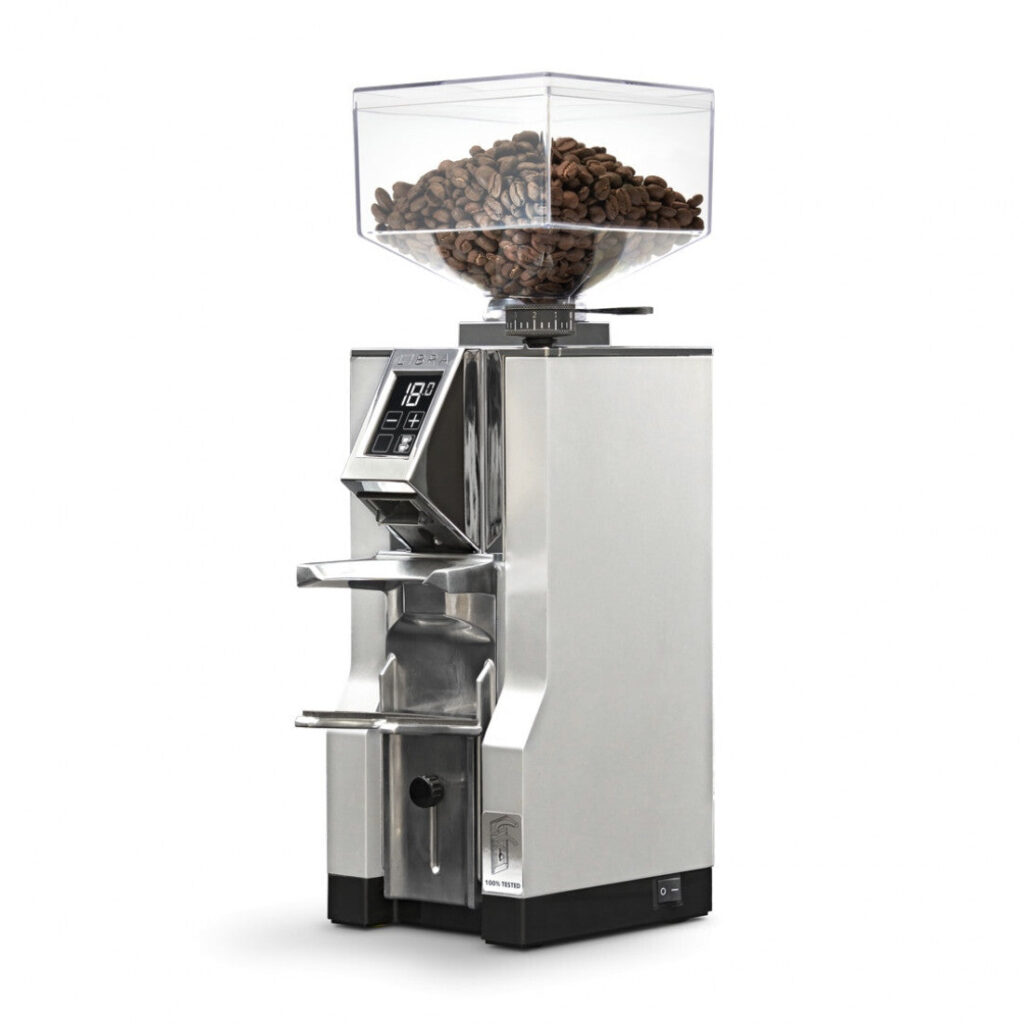 Moulin à café Eureka Mignon Libra — chromé — vue 1