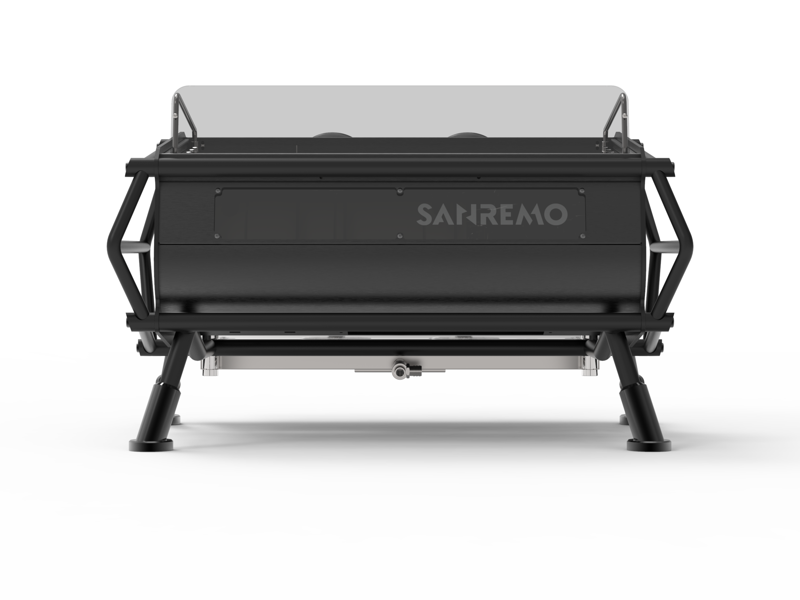 Machine à espresso Sanremo Café Racer — 2 groupes, Naked, noire — vue 3
