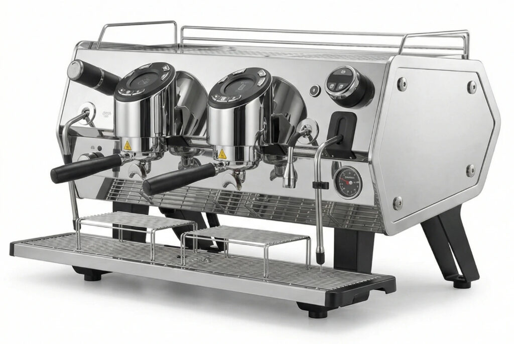 Machine à espresso Sanremo D8 — 2 groupes, Tall, chrome, Auto Steam