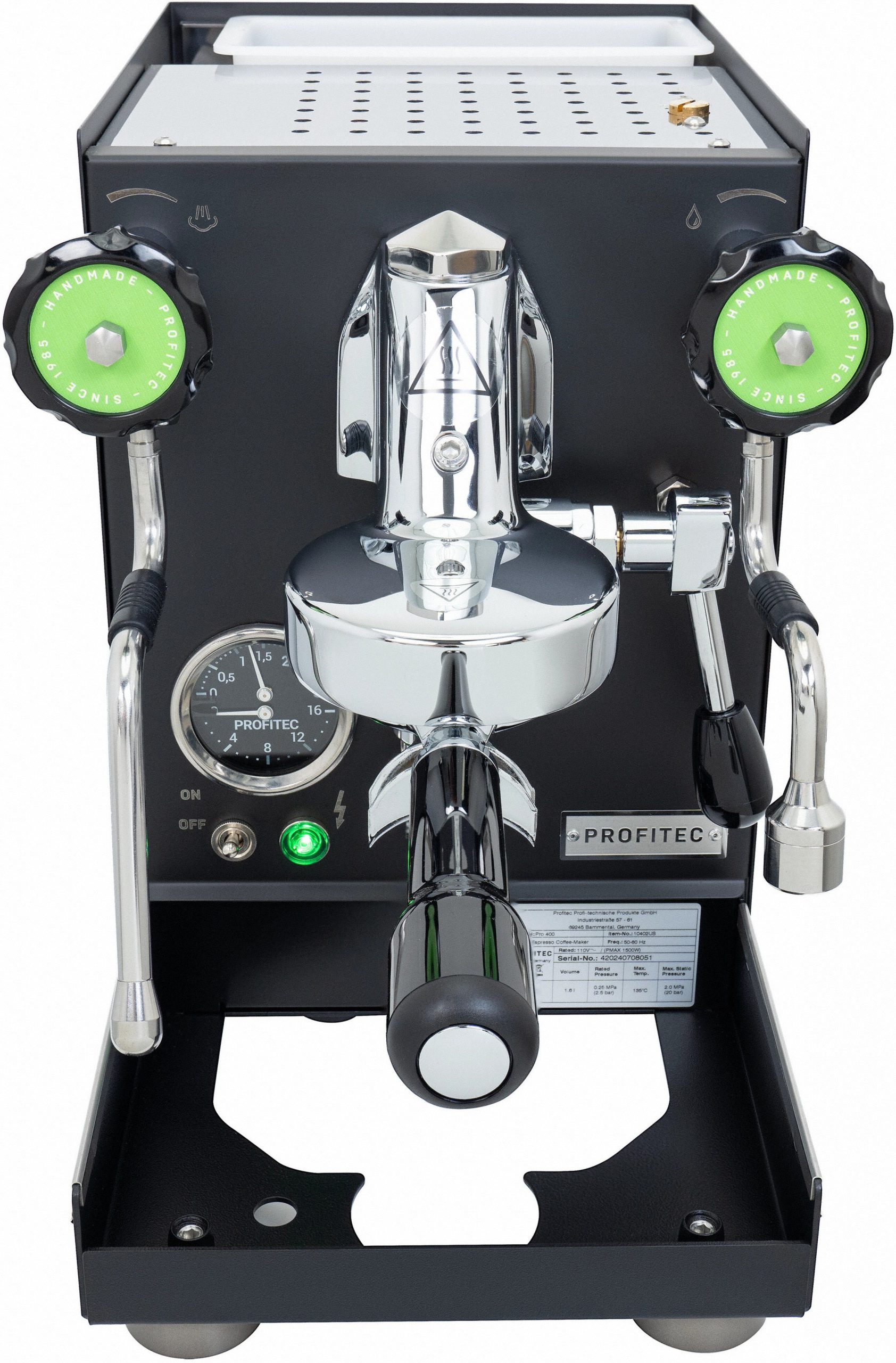 Machine à espresso Profitec PRO 400 — noire — vue 41