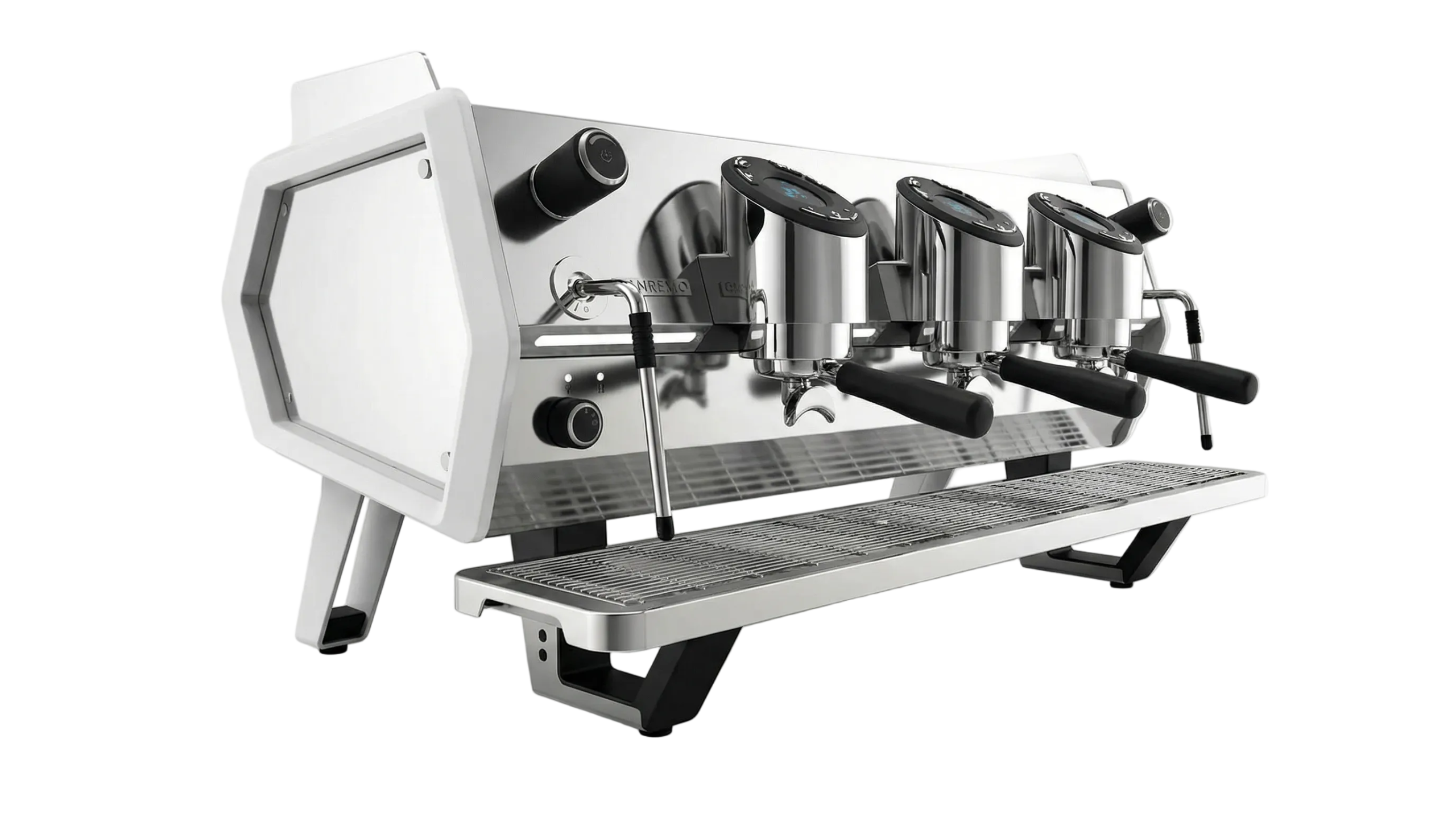 Machine à espresso Sanremo D8 Pro — 3 groupes, Tall, chrome