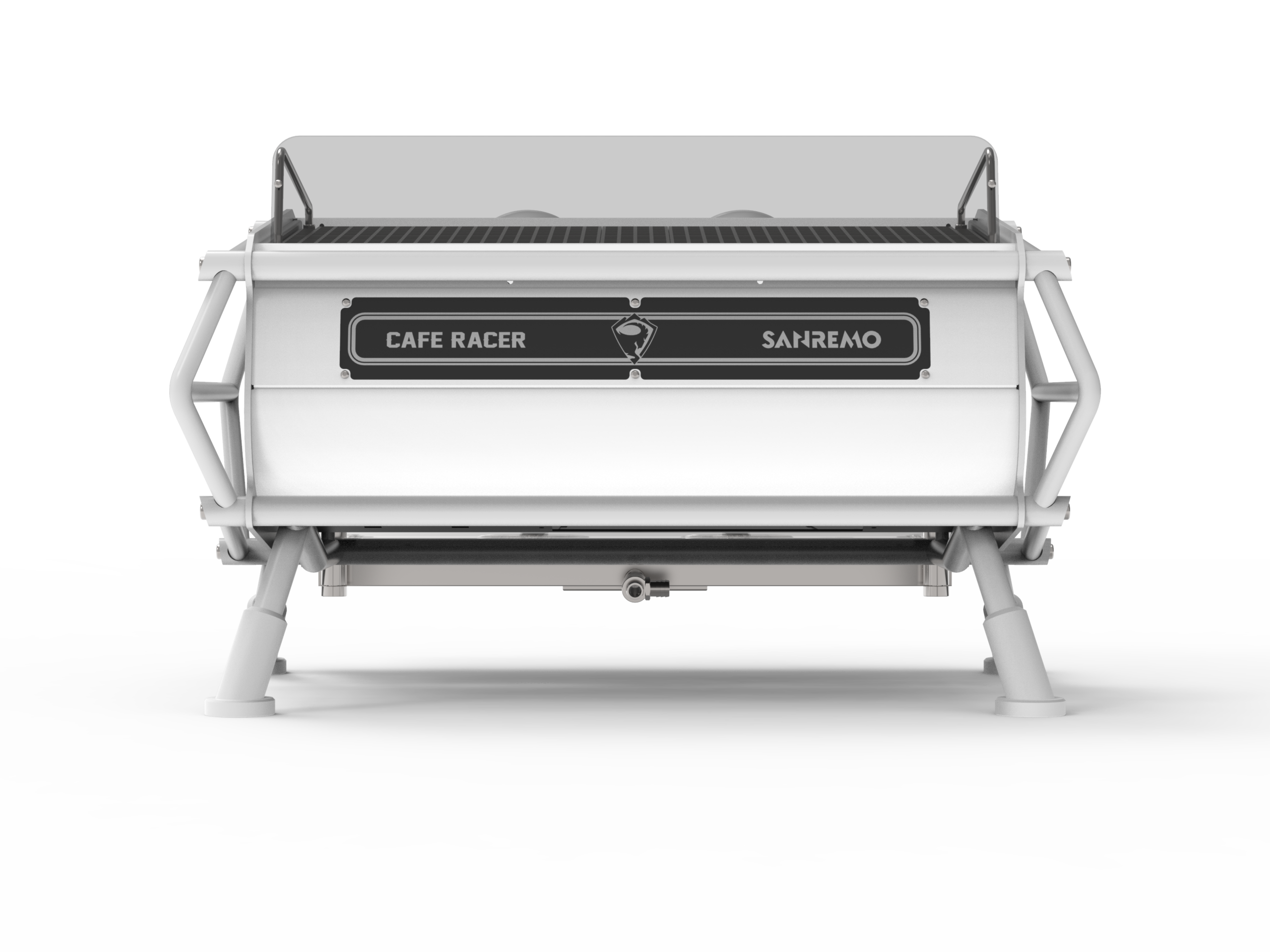 Machine à espresso Sanremo Café Racer — 2 groupes, Full White — vue 2