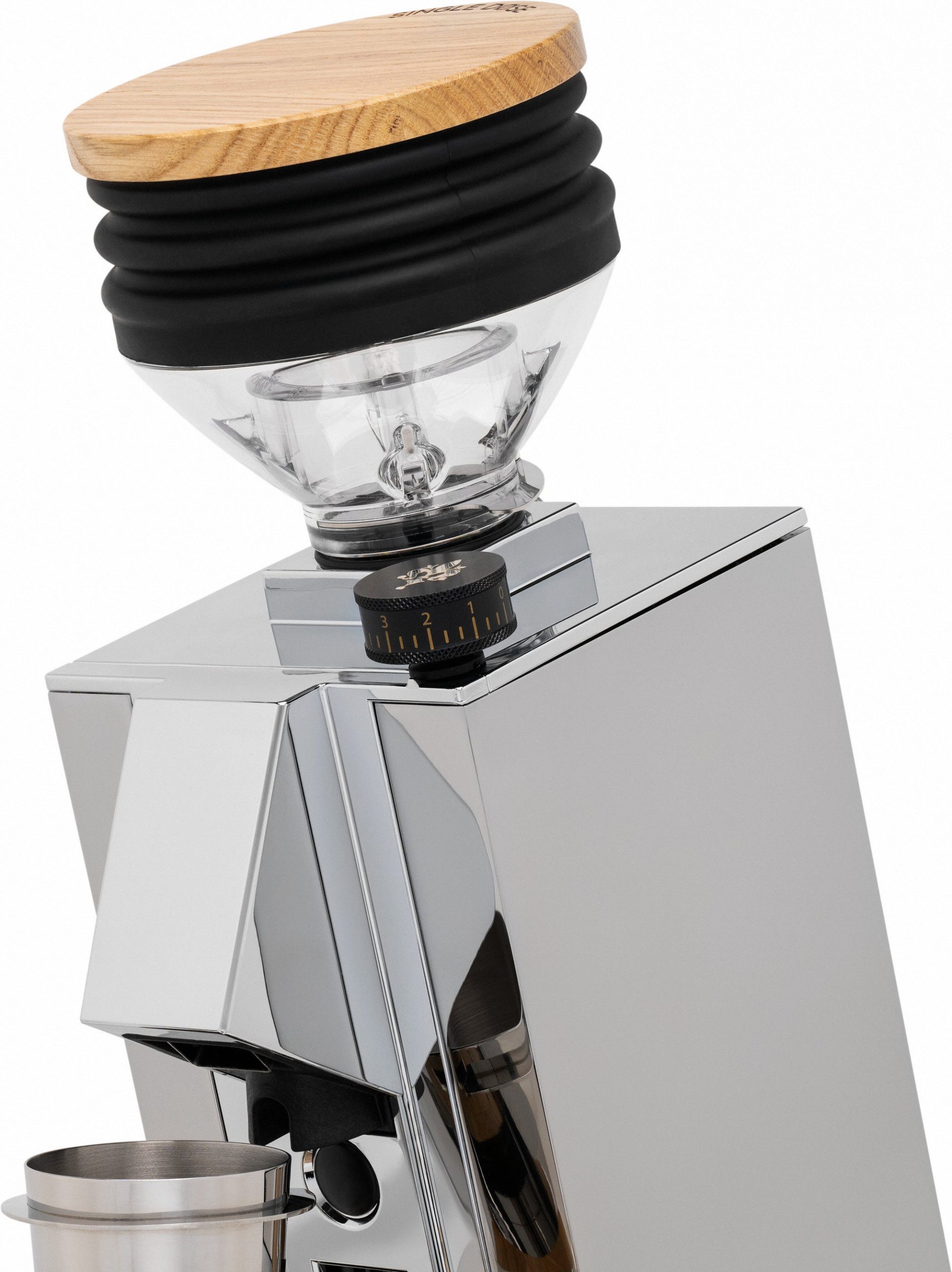 Moulin à café Eureka Oro Mignon Single Dose v1.1 — chromé — vue 6