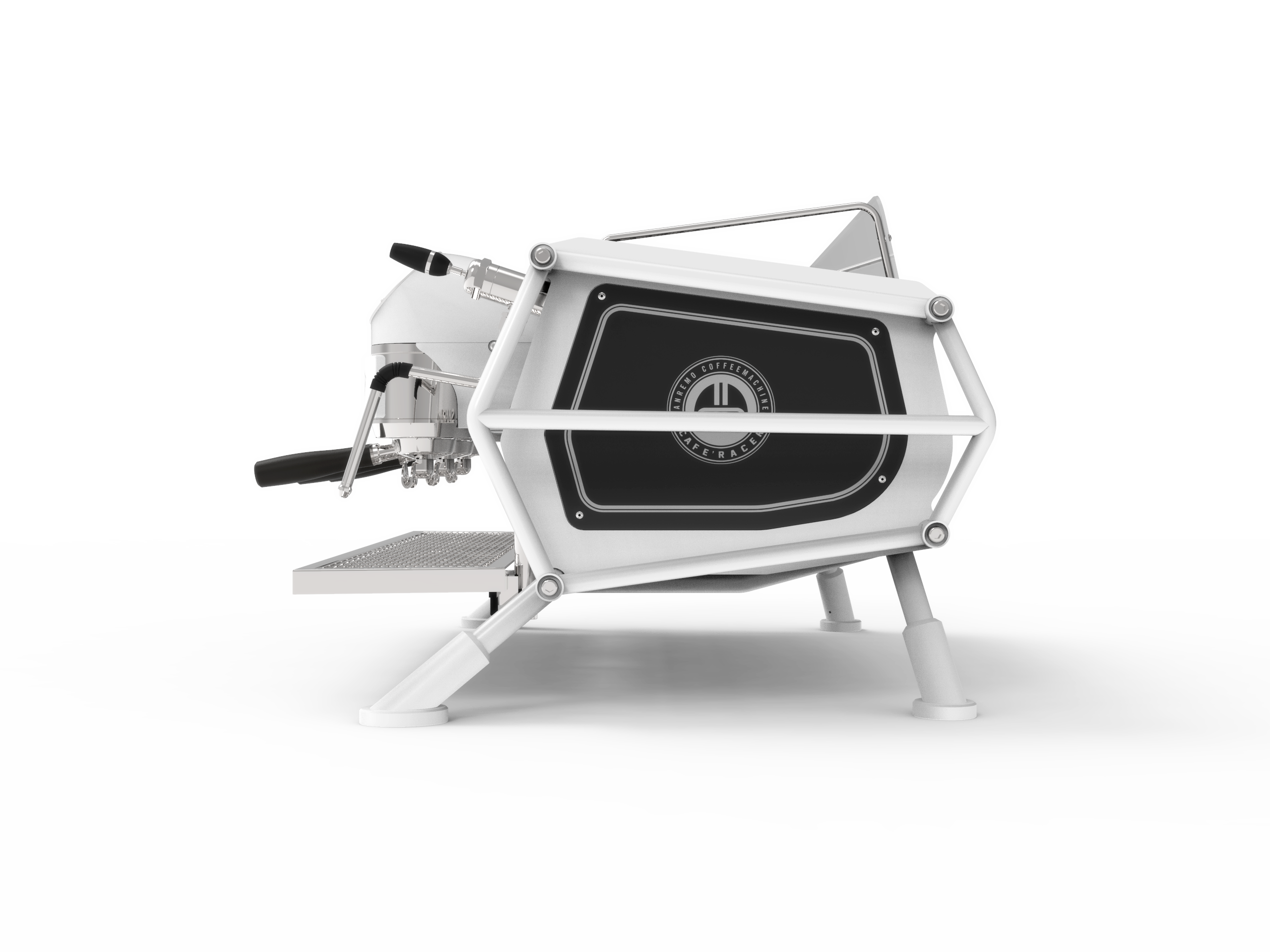 Machine à espresso Sanremo Café Racer — 3 groupes, Full White — vue 4