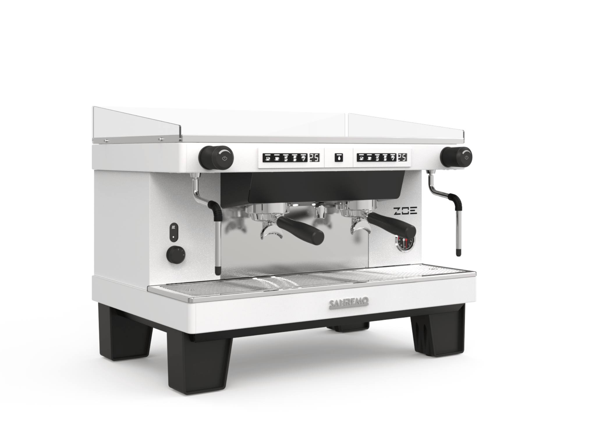 Machine à espresso Sanremo Zoe — 2 groupes, blanche