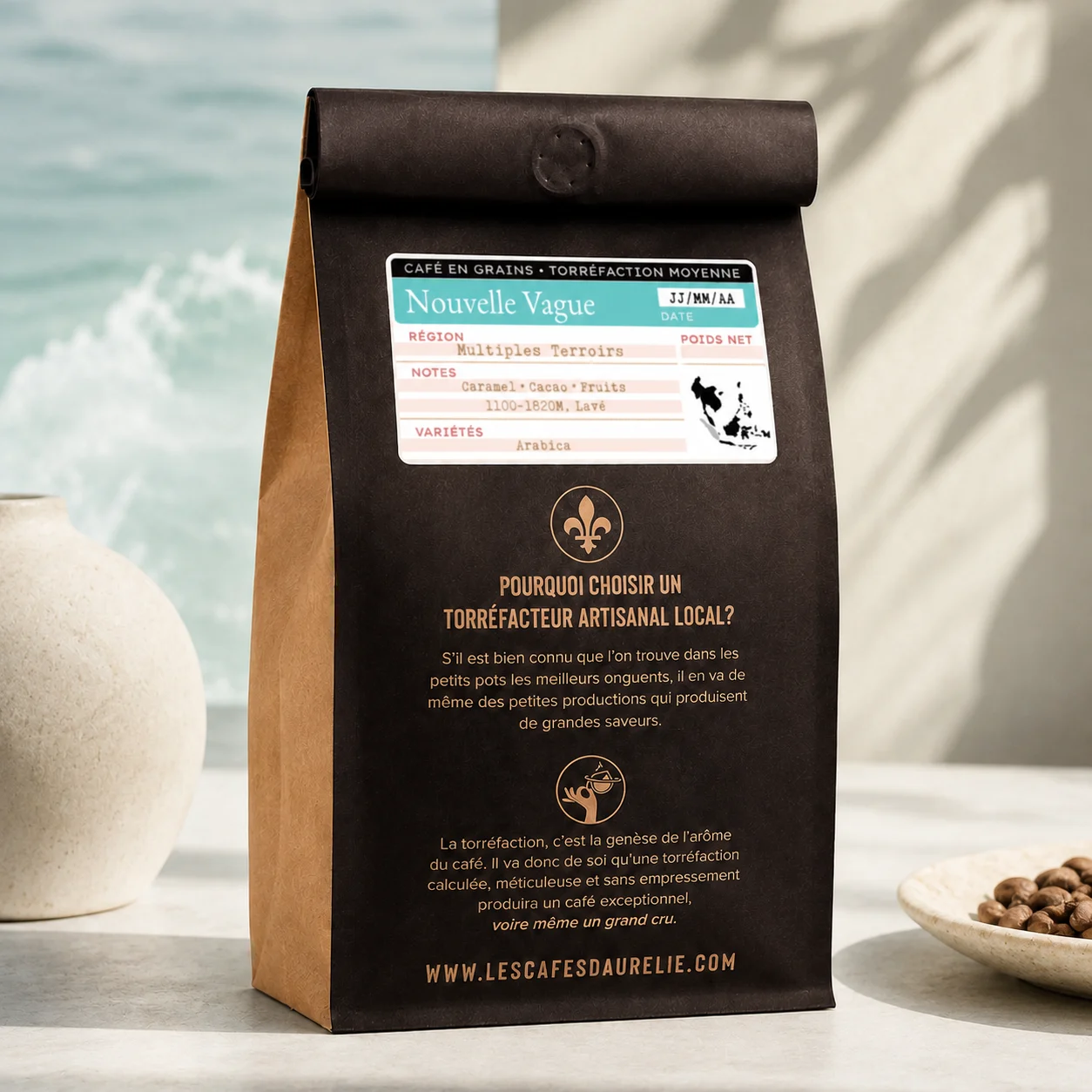 Sac de café Nouvelle vague – Espresso des Cafés d’Aurélie